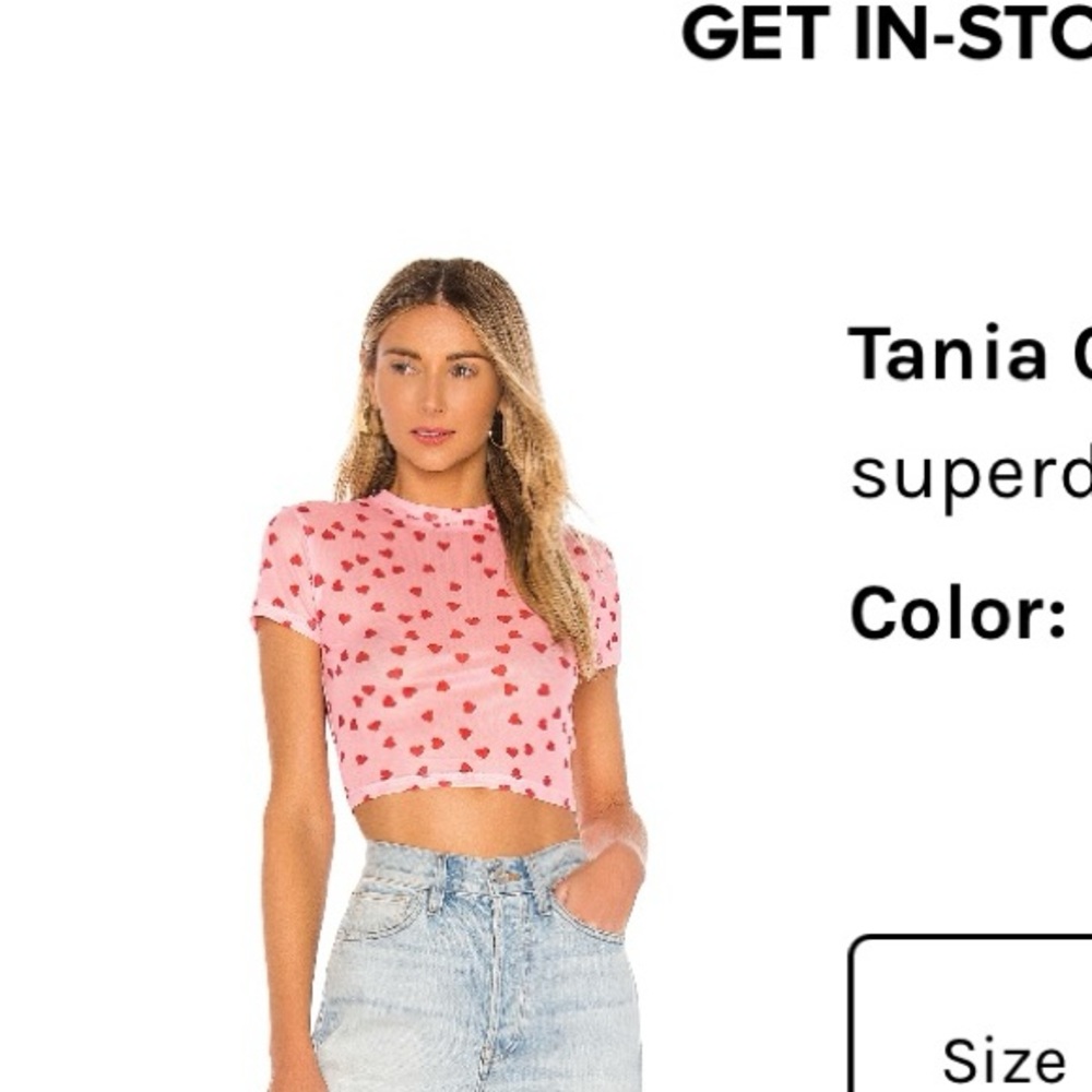 Superdown top size XS